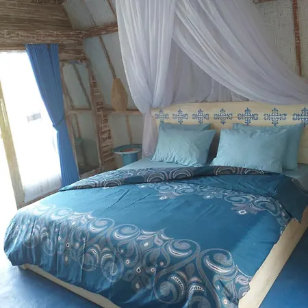 Casa Azzurra Bed & Breakfast Gili Air Exterior photo