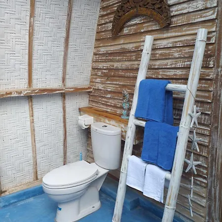 Casa Azzurra Bed & Breakfast Gili Air Exterior photo